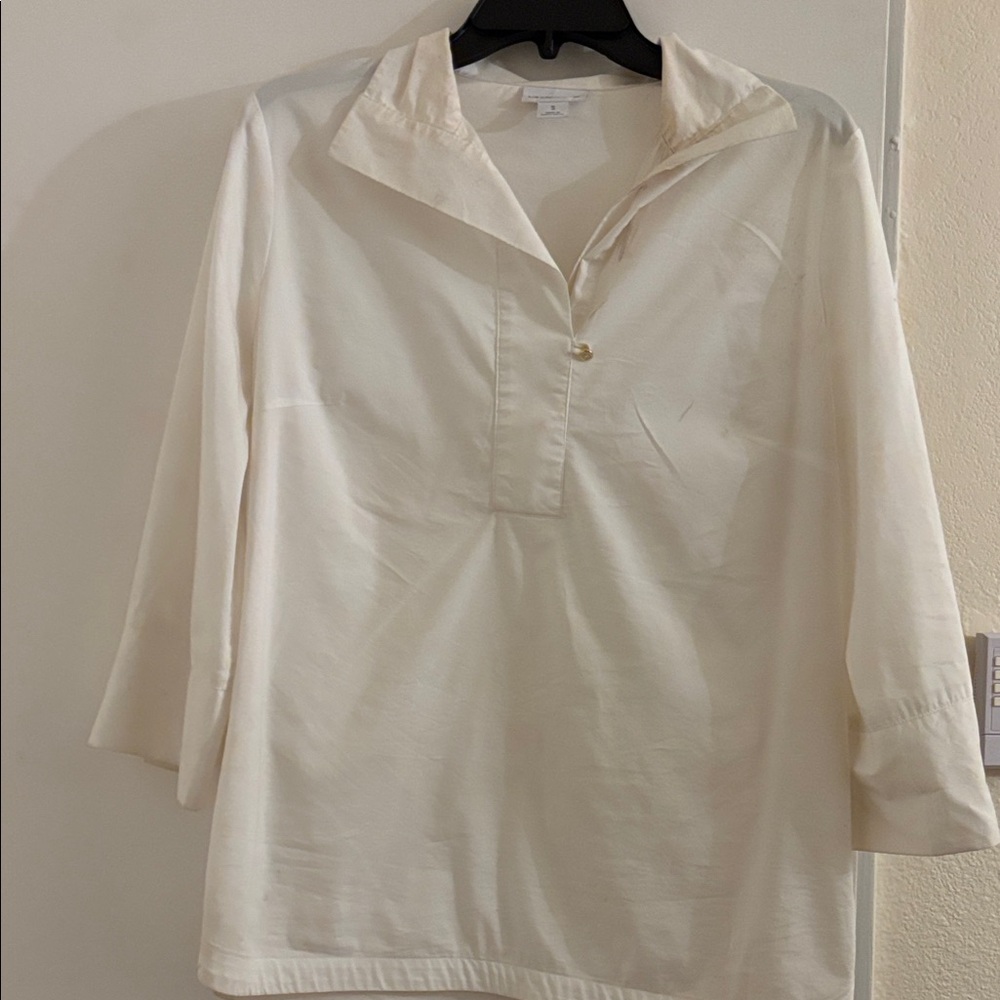 Liz Claiborne Cream Blouse